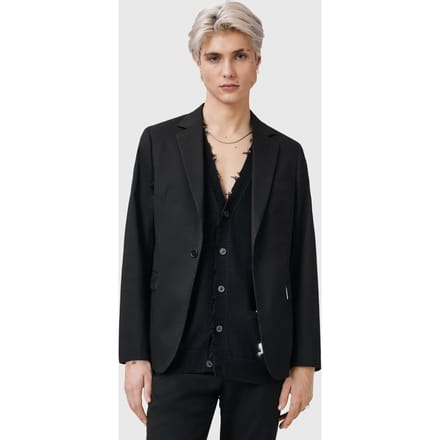 AllSaints Odin Blazer Black Größe: 36 | Blazer Outlet | Herren | Schwarz