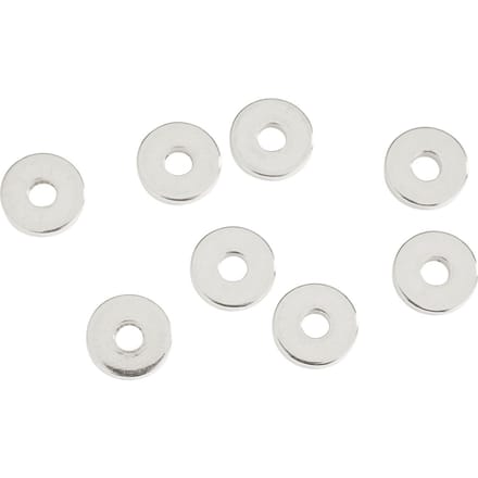 Metalen afstandsschijven,  Ø 6 mm - Zilver