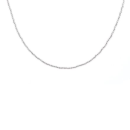 Heaven Eleven - dames - ketting - zilver - 925 - 2,5mm - verstelbaar 40cm + 4cm