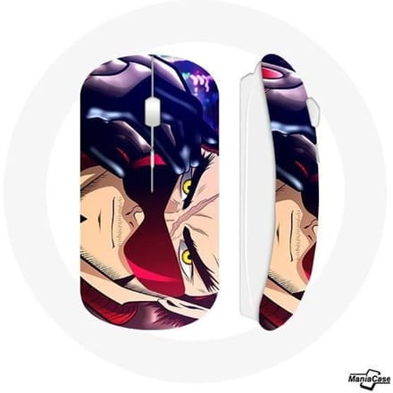 Souris Sans Fil - MANIACASE - One Punch Man - USB - Compatible Mac et PC - Blanc