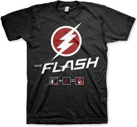 DC Comics The Flash Heren Tshirt -S- Riddle Zwart