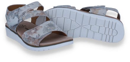 Mode-mania Dames Sandaal Multi | Multicolour | Maat: 38