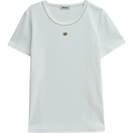 T-shirt met lurex dames Salsa Jeans Basic