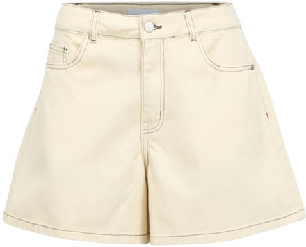 Object Objandrea Hw Shorts Jeans Dames - Broek - Ecru - Maat 34