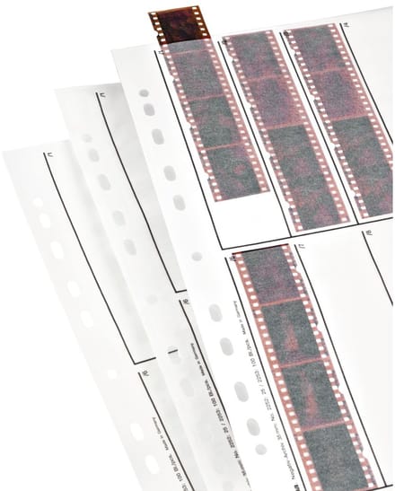 Hama Negatiefhoezen - A4 Formaat - 10x4 - Perkament - 24x36 mm - 25stk.