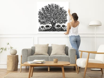 Kunstprint | Wanddecoratie | Dibond | 60 × 60 cm