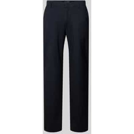 Regular fit stoffen broek met viscose