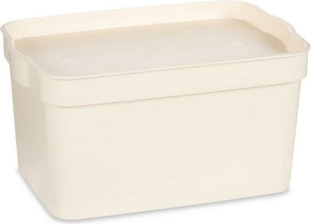 Multi-functionele Kist 13,5 x 11 x 20 cm Crème 2,3 L