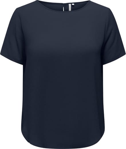 ONLY CARMAKOMA - CARVICA S/S TOP WVN NOOS Dames Blouse