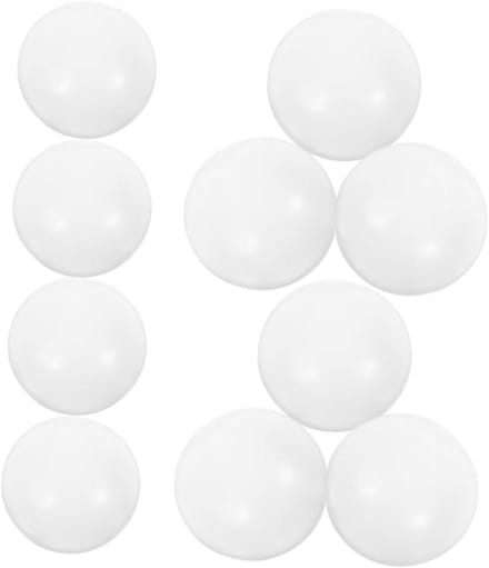 Tafelvoetbal Ballen - Mini Ballen - Spel Vervanging - Glanzend Oppervlak - 3.2 cm - Wit