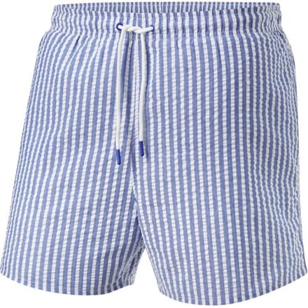 CRIVIT Heren zwembroek - Plus size (Blauw/wit, 4XL)