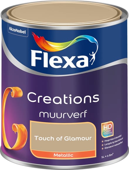 Flexa - Creations Muurverf Metallic - Touch Of Glamour - 1 L