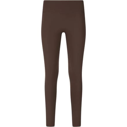 ATHLECIA - emarri w tights - Lange trainingslegging dames - Donkerbruin