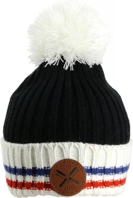 Muts - Kerstcadeau - feestelijke, comfortabele en vrolijke kerstmuts - Zwart