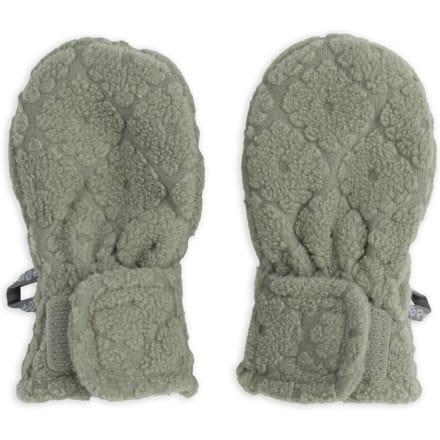Kinderwanten fleece - Groen - 12-24 maanden - Klittenbandsluiting
