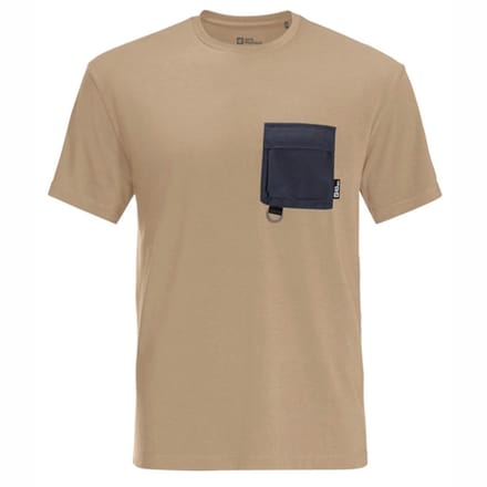 T-Shirt Jack Wolfskin Men Wanderthirst T Sand Storm-S