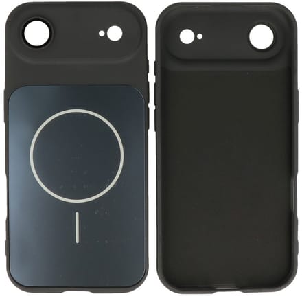 MagSafe Telefoonhoes – Shockproof Case met Camera Bescherming – Geschikt voor iPhone Air- Zwart