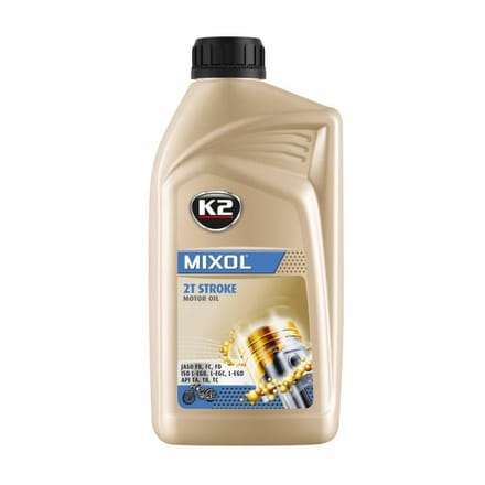 K2 Mixol Serie - Motorolie - 1L - Voor 2-taktmotoren