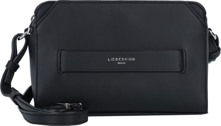 LIEBESKIND BERLIN Schoudertas Lora Calf Optic Camera Bag Black Zwart