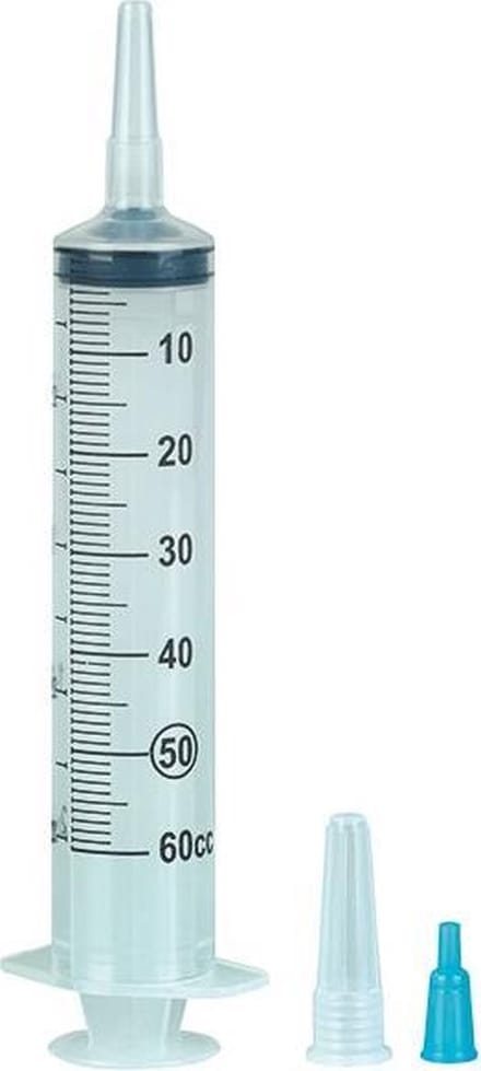 Mediware Wegwerpspuiten met katheter attachment  -  4 stuks, steriel