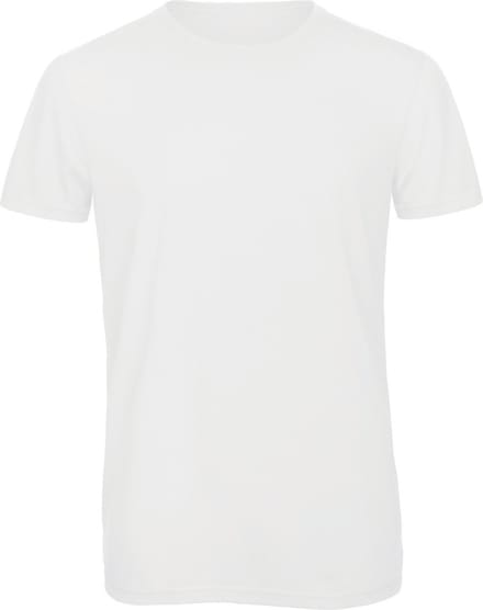 B&C TriBlend T-shirt CGTM055 - White - XL