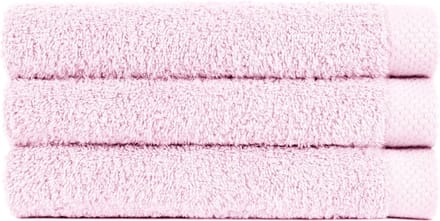 Handdoek 50x100 cm Uni Pure Royal Roze - 4 stuks