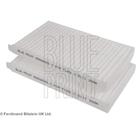 Filterset, interieurfilter BLUE PRINT ADG02542