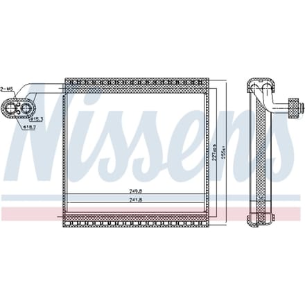 Verdamper, airconditioning NISSENS 92340