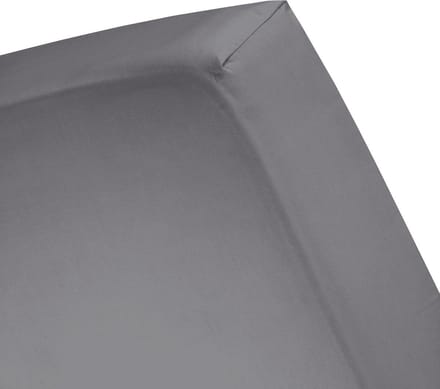 Cinderella Weekend - Hoeslaken (tot 35 cm) - Katoen - 160x210 cm - Anthracite