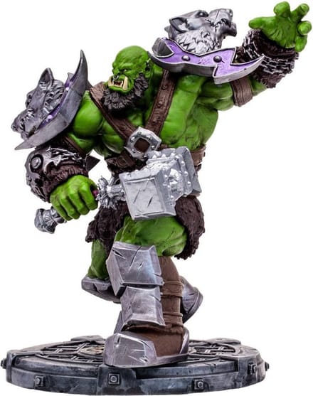 World of Warcraft Orc: Shaman / Warrior Statue 15 cm