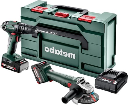 Gereedschapsset - Accu gereedschap - Klus projecten - Drie machines - 18 Volt - Zwart
