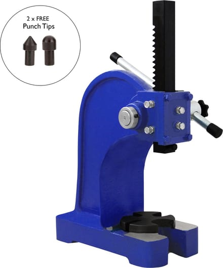 Hefboompers - grijs - 289 mm - 1000 kg perskracht