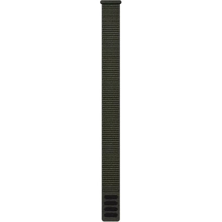 Garmin UltraFit Nylon bandje - Garmin QuickFit® 26 mm aansluiting - Moss Green