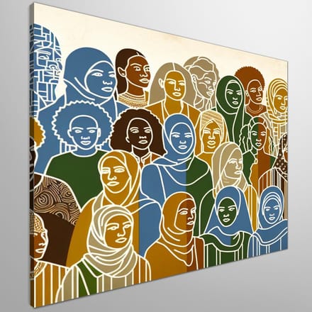 Kunstprint | Wanddecoratie | Canvas | 60 × 60 cm