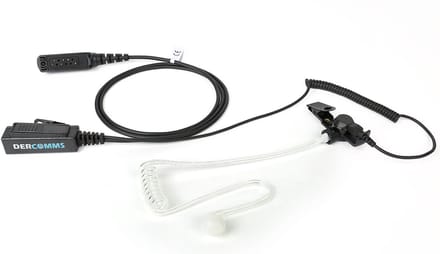 DerComms® Heavy duty portofoon headset voor Sepura SPB, STP en SC serie