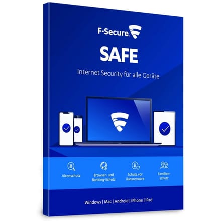 F-Secure Safe Internet Security 3 Apparaten / 1 Jaar