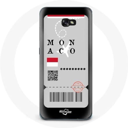 Hoesje voor Samsung Galaxy A8 2016 Monaco vliegticket