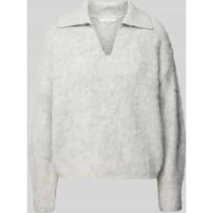 Loose fit gebreide pullover met wol model ‘Pelsie’