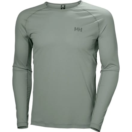 Helly Hansen Trail T-shirt Met Lange Mouwen Grijs L Man