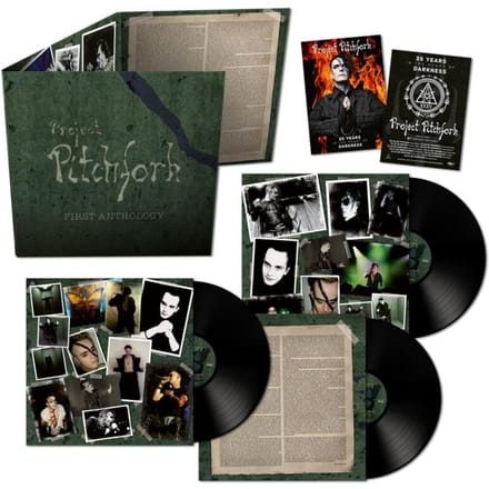Project Pitchfork LP - First Anthology (35th Anniversary Edition) - voor Geen - standaard