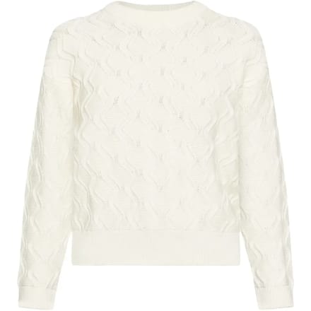 Katoenen kabelpull vrouw KnowledgeCotton Apparel GOTS/Vegan