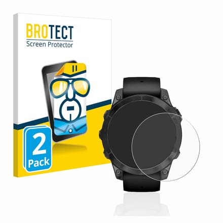 BROTECT - Screenprotector voor Garmin Epix Pro (Gen 2) (47 mm) - Folie Beschermfolie transparant 2 Stuks