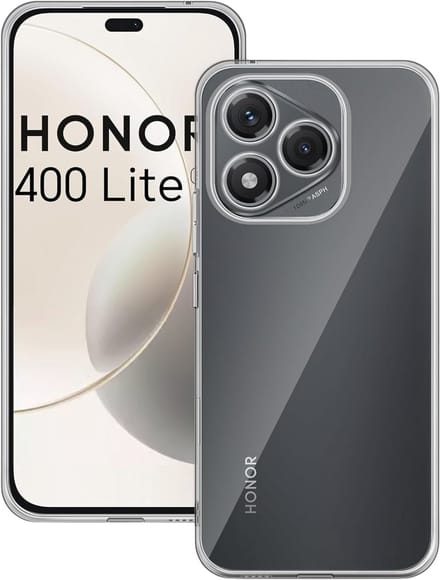 Hoesje geschikt voor Honor 400 Lite 5G backcover Shockproof siliconen Transparant