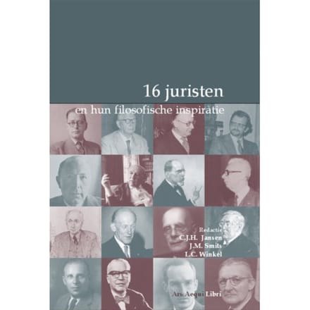 16 Juristen En Hun Filosofische Inspiratie