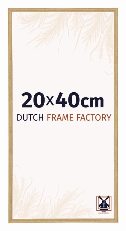 Fotolijst 20x40 cm - Kunststof - Beuken Licht - Angers