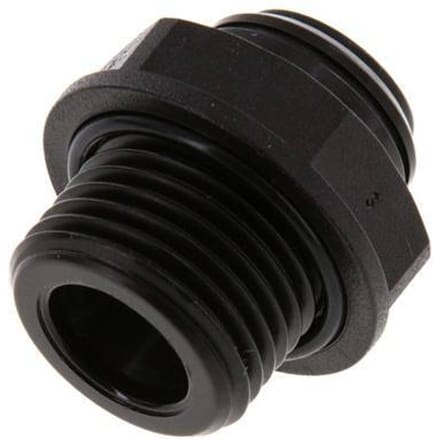 10mm x G1/2'' POM Insteekfitting Buitendraad NBR [2 Stuks]