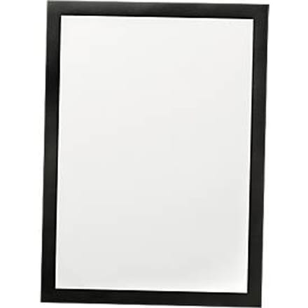 Durable folielijst Duraframe Grip, formaat A4, voor textieloppervlakken, zwart