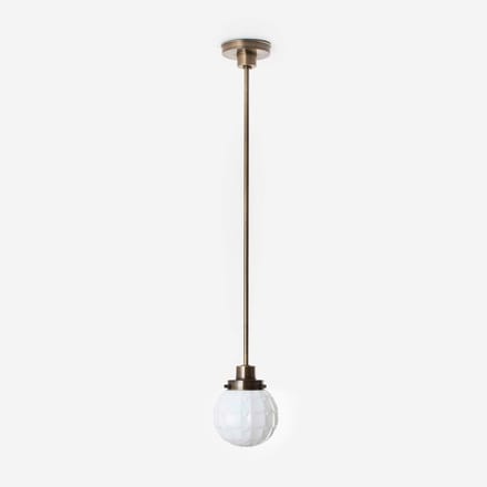 Hanglamp Artichoke 20's Brons - Art Deco Trade