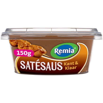 Satésaus kant & klaar