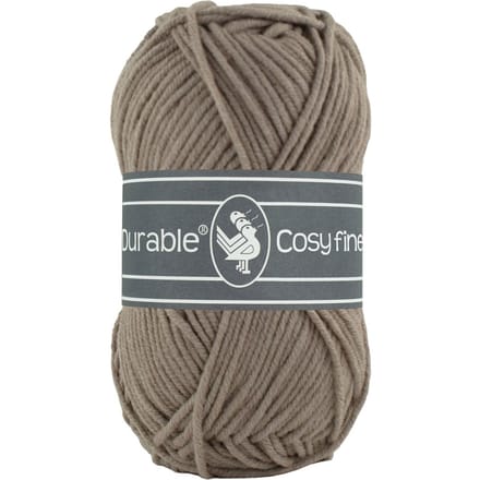 Durable Cosy Fine - 343 warm taupe - Katoen/Acryl Garen